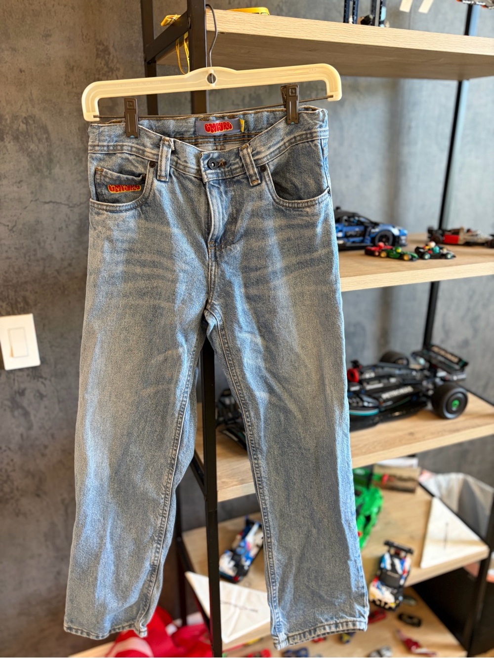 Empyre Light Blue women’s Denim Jeans with Subtle Logo